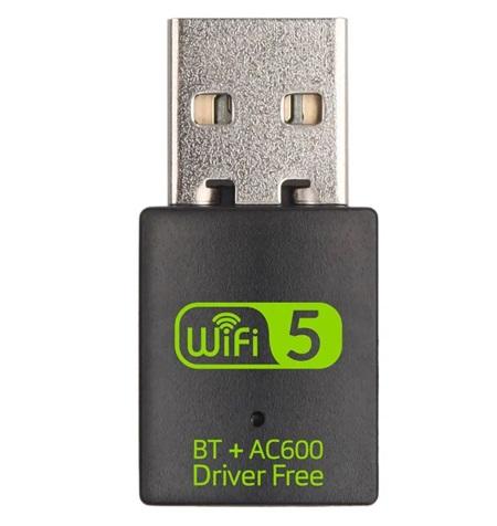Adaptador WIFI EDUP EP-AC1633 AC600 WIFI 5 Dual Band 2.4G/5G + BT 4.2 600MBPS   DQPSK