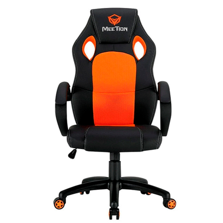 Silla Gamer NEGRO-NARANJA MEETION MT-CHR05 