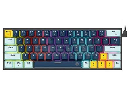Teclado mecanico FANTECH MK874V2 ATOM63 RGB MIZU EDITION
