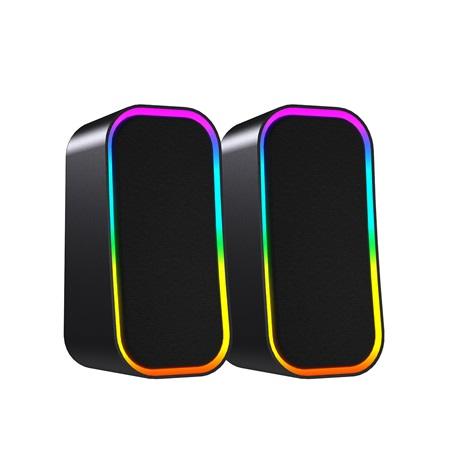 Bocinas  FANTECH GROOVE GS304 DUAL MODE color Negro, Conectividad: Cableado + Bluetooth Versión BT: 5.3 Alcance inalámbrico: 10 m 