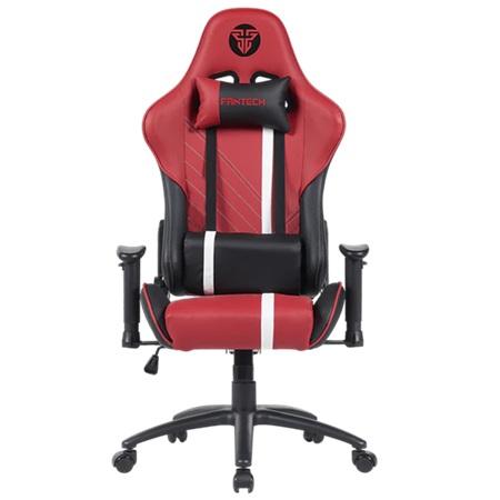 Silla Gamer Fantech  ALPHA GC-194, Almoadas, reposabrazos 2D ajustables, color Rojo