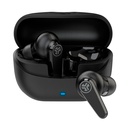Audifonos JLab Go Pods ANC True,  Bluetooth, Cancelación de Ruido , Más de 26 Horas de bateria, IP55, 2 microfonos, Color Negro - EBGOPODSRBLK124