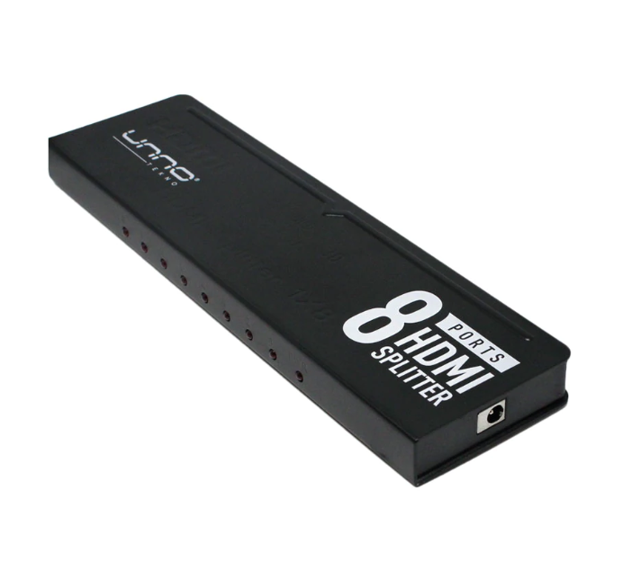 Splitter HDMI UNNO TEKNO HDMI 1 Entrada / 8 Salidas - HB1206BK