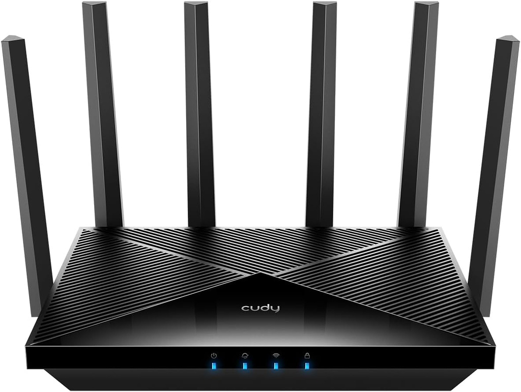Router Cudy BE6500 Dual Band Wifi 7 - Negro - WR6500