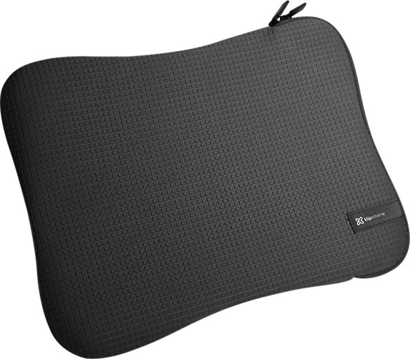 Funda para Laptop KlipX Texturized Laptop Sleeve KNS-310B para 14.1" Color negro