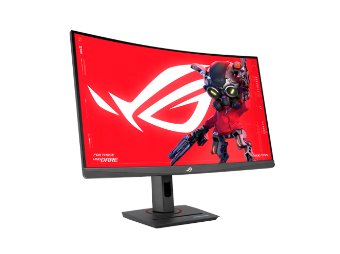 Monitor Asus ROG Strix XG27WCS CURVO - 27 " 2k - QHD - 180Hz - Fast VA, USB Type-C, HDR,  FreeSync, 90LM09P1-B013B0
