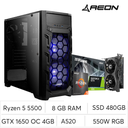 Pc Aeon Patriot Ryzen 5 5500 GTX 1650