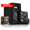 PC Basic 5600G, 16GB DDR4, SSD 240GB, Case + 500w, Teclado Mouse y Bocinas