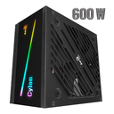 PC CASE AEROCOOL CYLON + PSU 600W RGB ACRILICO