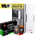 PC Design Senior Ryzen 5 5600, GTX 1650 4GB, 16GB DDR4, SSD 240GB, 750W 80+ Bronce