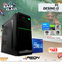 Pc Desing i3-10105F, GT 710, 240 SSD, 8GB DDR4.