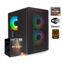 PC Mini Zen RIO, Ryzen 5 5600G, 16GB DDR4, M.2 512GB, Vega 7, WiFi, Bluetooth, 550W 80+