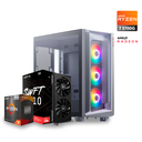 Pc Saiyajin Fase 2, Ryzen 7 5700G, RX 7600 8GB, DDR4 32GB, M.2 512, 700W 80+