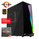 Pc SHARD Ryzen 5 3600, 240 GB SSD, 8 GB DDR4, RX 6600 XT, 500w 80+ Bronce