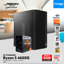 Pc Standard Ryzen 5 4600G, Ram 16GB, SSD 240, 500W, Wifi y Bluetooth.