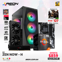 PC ZEN NOW H, Ryzen 5 5600X, RX 7600 8GB, 16GB DDR4, 512GB M.2, 850W TT