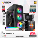 PC ZEN NOW X, Ryzen 5 5600X, RX 7600XT 16GB, 32GB DDR4, 512GB M.2, 850W TT