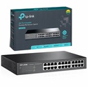 Switch TP-Link 24 Puertos Gigabit 10/100/1000 Rack Mount TL-SG1024DE