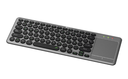 Teclado inalámbrico Klip Xtreme, conexión dual Bluetooth y 2,4 GHz con panel táctil, KCK-550S