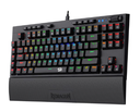 Teclado Mecanico Broadsword RGB Pro Negro TKL, Switch Brown, K588RGB