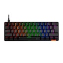 TECLADO MECANICO GAMING MEETION USB-C MK005 BLACK