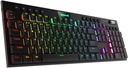 Teclado Mecánico Redragon K618-RGB Horus wired  2.4G  BT Keyboard,Red