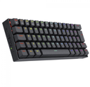 TECLADO REDRAGON GAMING DRACONIC INALAMBRICO NEGRO, SWITCH BROWN K530RGB