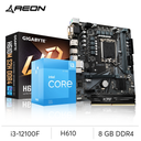 UPGRADE KIT | i3 12100F, H610M, 8GB 3200Mhz