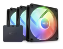 Ventilador NZXT F120RGB Core - 120mm - Triple Pack w/ Controller - Negro RF-C12TF-B1