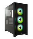 Case Corsair ICUE 4000X RGB Black, CC-9011204