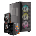 Pc C480 X Ryzen 5 5600X , RX 7600 8GB, DDR4 32GB, M.2 256GB, 600W 80+ Bronce