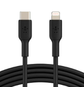 Cable Belkin BoostCharge USB-C to Lightning 1mts. Black, CAA003bt1MBK