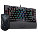 Teclado Mecanico Broadsword Pro, Switch Brown, K588RGB + Mouse Gaming XPG Slingshot