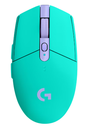 Mouse Logitech G G305 Optico 6 botones Inalambrico 2.4 GHz, Receptor inalambrico USB, Color Menta, 910-006376