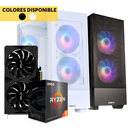 Pc Lancool 205, Ryzen 5 5500, RTX 4060 8GB, DDR4 32GB, M.2 512GB, 600W 80+