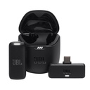 Microfono de Solapa JBL Quantum Stream Inalambrico, Adapter Tipo C, JBLSTRMWLUSBCBLKAM