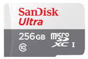 Memoria MicroSD SanDisk MIcroSDXC 256gb ULTRA w/adapter USH-1 C10, SDSQUNR-256G-GN6TA