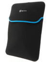 Funda para Laptop 14.1'', Reversible, Tela Neopreno, Negro/Azul, KNS-214BL