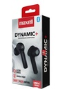 Audifonos Bluetooth Maxell,  DYNAMIC + . EB-BTDY+ BT +True Wireles Stereo Earbuds ULTRABASS, NEGRO