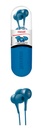 Audífonos Maxell IN-POP, con microfono 3.5mm, cable forrado y cubierto, stereo Color AZUL