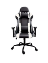 Silla Gamer T-Dagger Mustang - Negro Base Metalica - Descansa-brazos ajustables - Reclinable T-TGC700-BW  NEGRO/BLANCO