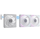 Ventilador Darkflash Gauss G24 ARGB, 3 Pack, 120mm  WHITE Compatible: Aura Sync, MSI, Fusion, Polychrome) 800-2000±10%RPM COLOR BLANCO