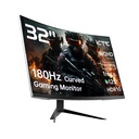 Monitor Gaming Curvo KTC, 32 Pulgadas, 2k, 2560x1440, QHD, 180Hz MT-KTC 32SG850