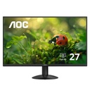 Monitor AOC 27", 1920 X 1080 , FHD 1080P, 1500R IPS Panel, 100HZ, HDMI/VGA, INTERFAZ 100X100 VESA, 27B30H