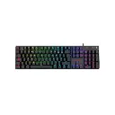 Teclado Mecanico Redragon Shrapnel Negro, Switch Azul, Full Size, Low Profile, USB Tipo A, RGB Chroma, K589RGB SP-BLUE 