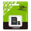 MicroSD,Kingston 128GB microSDXC Canvas Select Plus Gen3 150MB/s A1, SDCS3/128GB