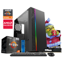 PC ROMPOPE - AMD Ryzen 7 5700G / Radeon Graphis / A520M/RAM 16GB DDR4 /SSD M.2 256GB Legend / 800W/ Teclado y Mouse