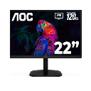 MONITOR AOC 22" (21.5”) 22B35HM 2FHD 1920X 1080, VESA, 120HZ, LED, VGA Y HDMI, VESA HDR