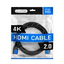 Cable Unno Tekno HDMI 2.0 4K 3m/10ft - CB4231BK