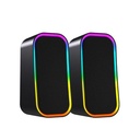 Bocinas  FANTECH GROOVE GS304 DUAL MODE color Negro, Conectividad: Cableado + Bluetooth Versión BT: 5.3 Alcance inalámbrico: 10 m 